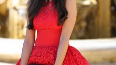 Kırmızı Elbise Modelleri 2019