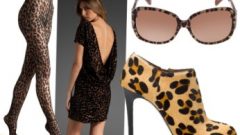 Leopar desenli kıyafetler