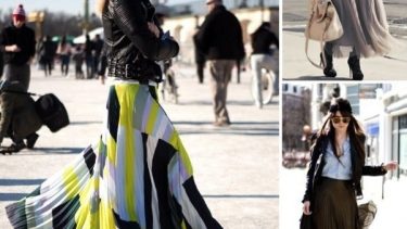 Kışlık Maxi Etek Modelleri ve Kombinler