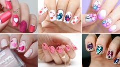 2020 Sevgililer Günü İçin Kalpli Tırnak Tasarımları