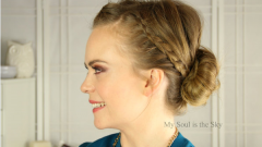 Önden Fransız Örgülü Saç Modeli Nasıl Yapılır?