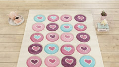 En Güzel Çilek Halı Modelleri 2020