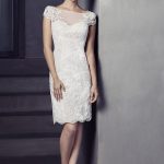 2020 Yılında Moda Olmuş Kısa Gelinlik Modelleri 5