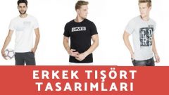 Sezon Trendlerine Uygun Erkek Tişört Tasarımları