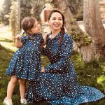 Anne Kız Abiye Kombinleri