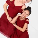 Anne Kız Abiye Kombinleri