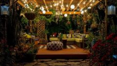 Yaz Bahçesi Aydınlatma Fikirleri