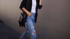 Yüksek Belli Kot Pantolon Modelleri