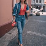 Yüksek Belli Kot Pantolon Modelleri
