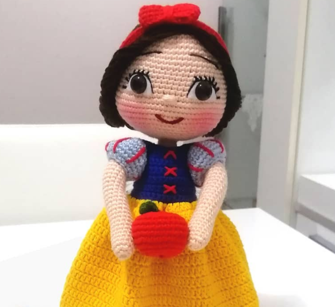 Pamuk Prenses Amigurumi tarifi