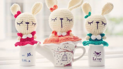 Uykulu Tavşan Amigurumi Tarifi