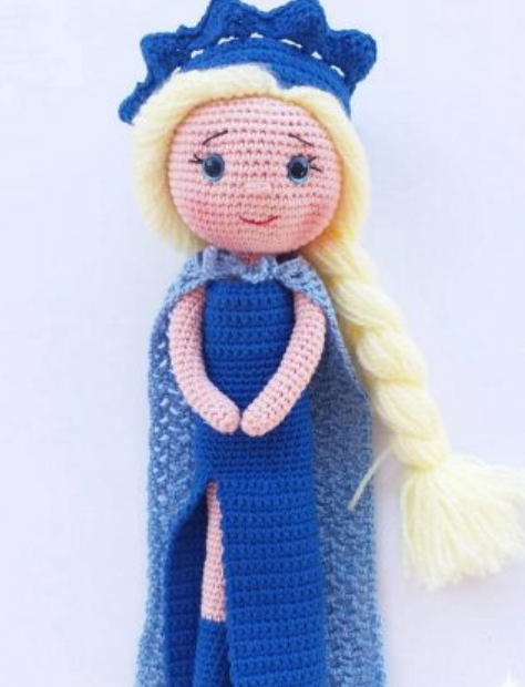 amigurumi elsa yapımı