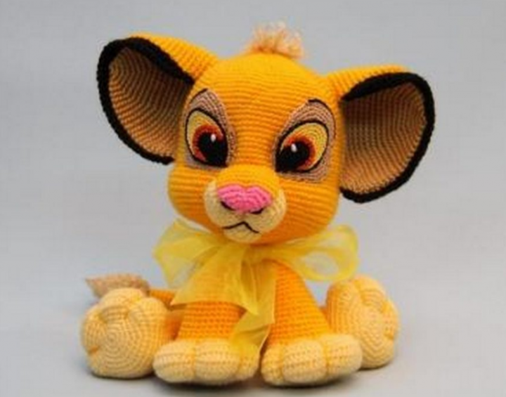 aslan kral amigurumi