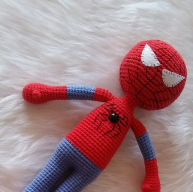 Örümcek Adam Amigurumi Tarifi