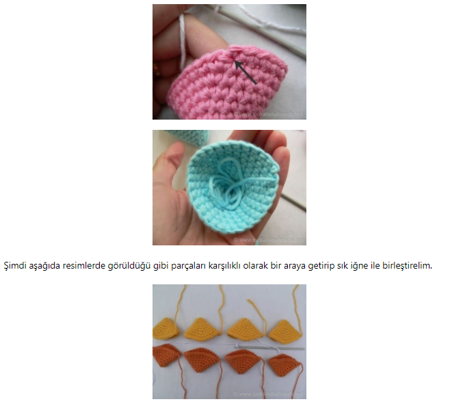 Amigurumi Yıldız Puzzle Top Tarifi