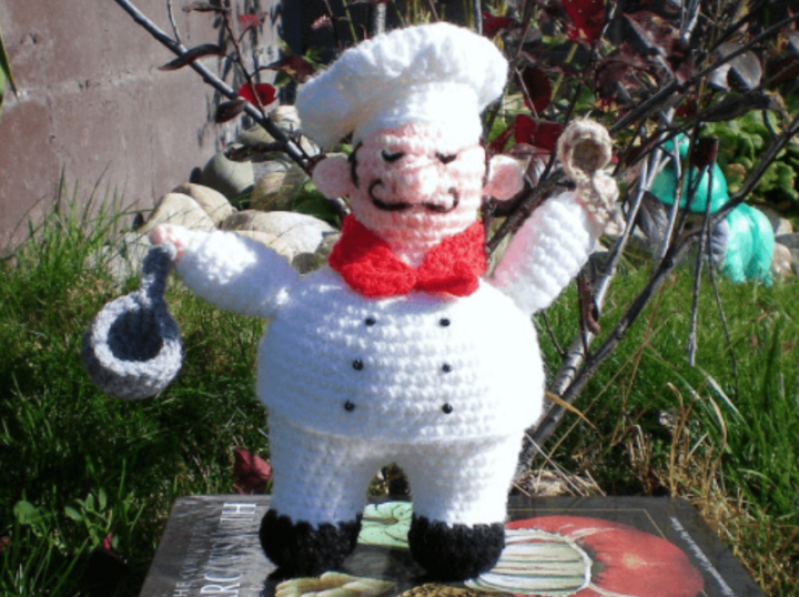 Amigurumi Sevimli Aşçı Tarifi