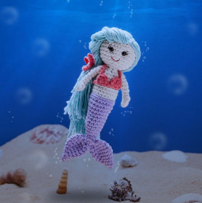 Amigurumi deniz kızı tarifi